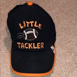 EUC Gymboree navy & orange hat size 4T/5T